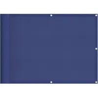 vidaXL Balkonscherm 75x700 cm 100% oxford polyester blauw