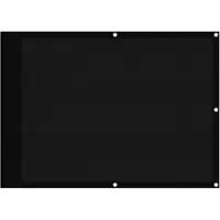 vidaXL Balkonscherm 75x700 cm 100% oxford polyester zwart