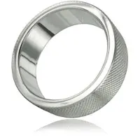 Erotic Metal Metalen Cockring met ribbels