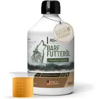ReaVET - Premium BARF voederolie voor Honden - Ondersteunt het immuunsysteem van je hond - Ideaal bij BARF - 500ml