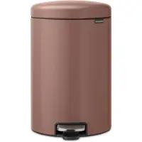 Brabantia NewIcon Prullenbak - 20 liter - Satin Taupe