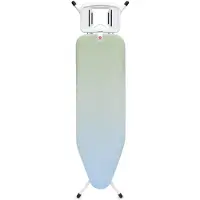 Brabantia Strijkplank B - met Strijkijzerhouder - 124x38 cm - Soothing Sea