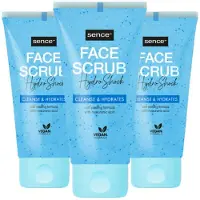 Sence 3x Gezichtsscrub Alle Huidtypes Hydro Shock 150 Ml