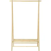 House Nordic Kledingrek Manaus bamboe | bamboe naturel 46x104x164 cm kledingrekken | NADUVI