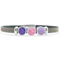 Qoss Taupe Armband Milo Dahlia