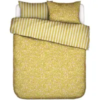 Essenza Dekbedovertrek Petite berry Lemon Yellow Percal-200 x 200 / 220 cm | 2-Persoons