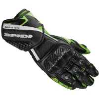 Spidi Carbo 5, gloves ,zwart/groen ,L