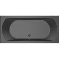 Beterbad Bad Xenz Lagoon 190x90x50 cm Ebony