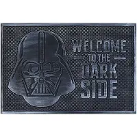 Pyramid Welcome To The Dark Side Rubberen Deurmat Zwart/Zilver - Officiële Merchandise