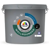 Global Paint Wallrounder Matt | Matte Muurverf & Plafondverf 5 LTR - Lichte kleur|2