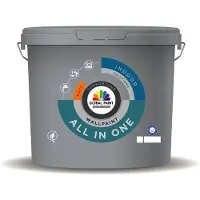 Global Paint All in One | Matte Primer & Muurverf 5 LTR - Wit