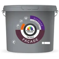 Global Paint Facade Primer | Matte Gevelprimer 10 LTR - Wit