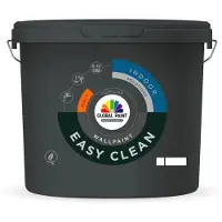 Global Paint Easy Clean Wallpaint | Reinigbare Matte Muurverf 1 LTR - Lichte kleur|2