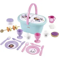 Smoby Picknickkorb - 21 Teile - Gabby's Dollhouse - - One Size - Spiellebensmittel