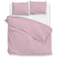 Zo! Home Dekbedovertrek Percalle Lilac Pink 100% Katoen-Perkal - 240 x 200/220 cm