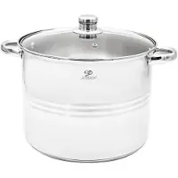 Meyerhoff RVS XL Soeppan/Kookpan 12 Liter - Groot Formaat - Inductiepan 28 x 22 cm