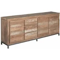 Tower Living TOFF Venetië Sideboard 3 Drs. 3 Drws. (Naturel, 220x85x45cm)