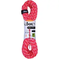 BEAL - Klimtouwen - Cobra II 8.6 mm Dry Cover Orange voor Unisex - Maat 50 m - Oranje