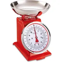 Terraillon Tradition 500 - Keukenweegschaal - rood