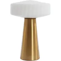 Light & Living tafellamp pleat Ø30x45cm -