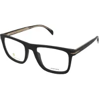 David Beckham Bril - - DB 7115 - Acetaat - Mat Zwart Goud - Maat 54/19/145