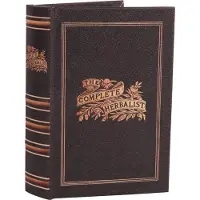 Baroque - Opberger - Boekendoos Complete Herbalist 23 cm - 20x14x4 - PU Leather
