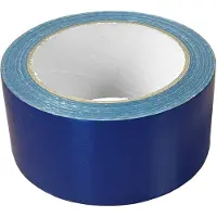 Kortpack - Duct-Tape 50mm breed x 25mtr lang - Blauw - 1 rol - Met de Hand Scheurbaar - Reparatietape - Kerndiameter: 76mm -(021.0144)