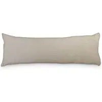 Beau Maison Velvet Body Pillow Kussensloop Zilver - 45 x 145 cm