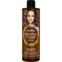 Venita HENNA COLOR Kleurbeschermende Natuurlijke VOEDENDE Shampoo voor Brown / Bruin Haar / Cheveux Bruns 300ml