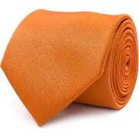 Tresanti | ZINO I Klassiek zijden stropdas | Orange