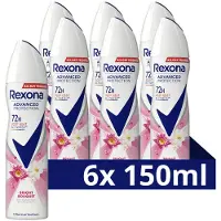 Rexona Women Advanced Protection Bright Bouquet anti-transpirant spray - 6 x 150 ml Deodorant