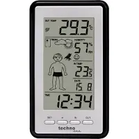 Weerstation met 2 draadloze buiten sensoren - Weermeters kopen? | Korting tot 52