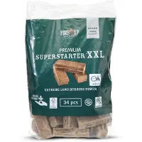 Fire-up Aanmaakblokjes PREMIUM XXL superstarters (zak a 34 st