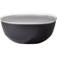 Mepal Serveerschaal Silueta 5.0 l met deksel - Nordic black - campingservies - Buitenservies - Buitenservies