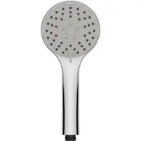 Regn Handdouche Rond 3 Standen ABS - Chroom - ABS-kunststof - Kranen, Douchekranen, Handdouches - 8720297698835 - Kranen, Douchekranen, Handdouches