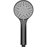 Regn Handdouche Rond 3 Standen ABS - Gunmetal Black PVD - ABS-kunststof - Kranen, Douchekranen, Handdouches - 8720297698859 - Kranen, Douchekranen, Handdouches