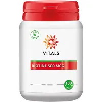 Vitals Biotine 500mcg (100 capsules)