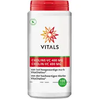 Vitals Choline-VC 400 mg - 100 capsules. Elementair choline van het hoogwaardige merk VitaCholine.
