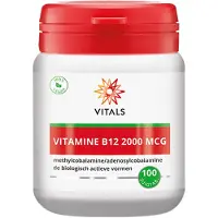 Vitals Vitamine B12 2000 mcg (100 zuigtabletten)