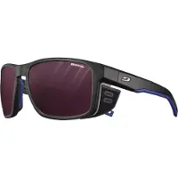 Julbo - Zonnebrillen - Shield Noir/Bleu Reactiv 0-4 Hight Contrast voor Unisex - Zwart