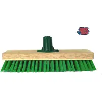 Synx Tools Mosbezem 28 cm - tegelborstel - schrobbezem - Zonder steel