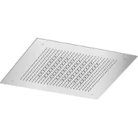 Hotbath Ace AC148 Inbouw Hoofddouche Velvet 38x38cm 2 Functies - Chroom - Messing - Kranen, Douchekranen, Hoofddouches - 8720847722300 - Kranen, Douchekranen, Hoofddouches
