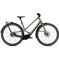 Orbea Diem 20 Elektrische Stadsfiets Shimano Nexus Inter-5 5S Riem 630 Wh 700 mm Ruimteschip Groen Grijs 2025