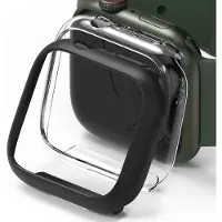 Ringke 2x Slim Case voor de Apple Watch 7 / 8 / 9 - 45 mm - Matte Black
