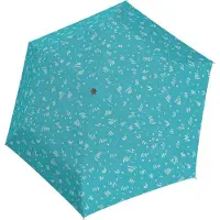Doppler Paraplu, RS.Zero Magic Minimally aquablauw, 54/6, Pongee H/W, Blauw