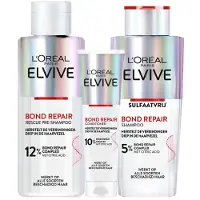 L'Oréal Elvive Bond Repair - Shampoo, Pre-Shampoo & Conditioner - Pakket