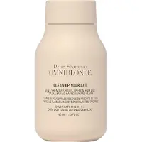 OMNIBLONDE Clean Up Your Act Detox Shampoo 40 ml