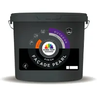Global Paint Facade Pearl Finish Matt | Matte Gevelverf 10 LTR - Wit
