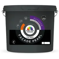Global Paint Facade Pearl Primer | Matte Gevelprimer 5 LTR - Wit