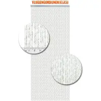 Vliegen gordijnen expert Vliegengordijnenexpert Milano transparant 100x240 Vliegengordijn - |